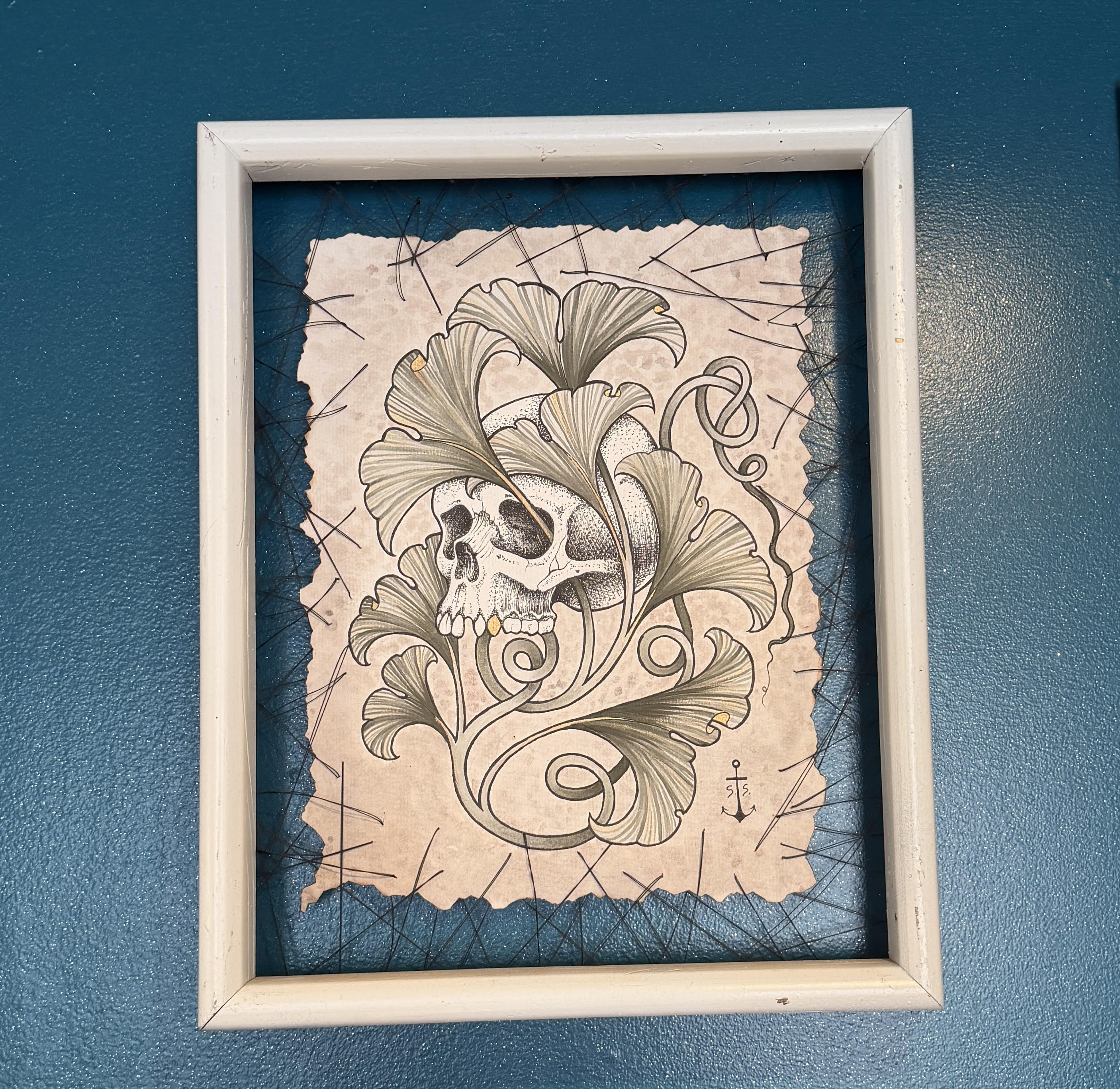 Ginko Skull  -  Stephanie Melora